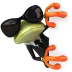 Fun frog