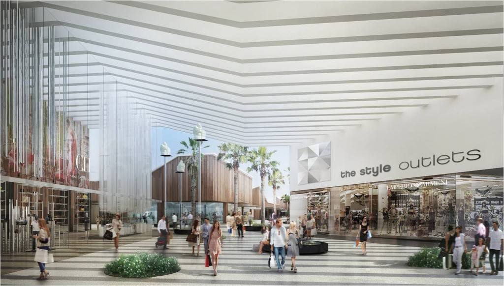 Viladecans The style Outlets, Barcelona, Spain.