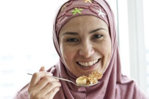 comiendo halal