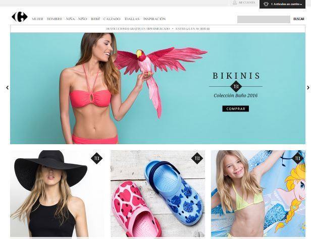 carrefour online moda