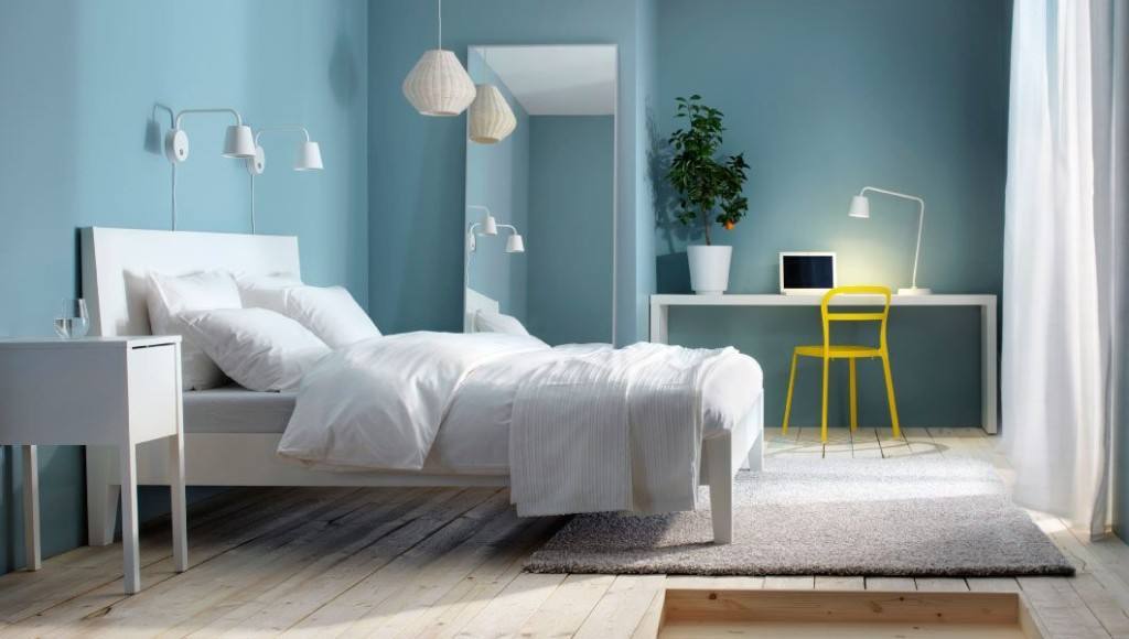 habitacion-simple-con-muebles-ikea