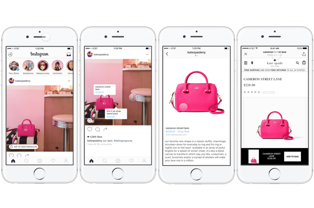 instagram shopping