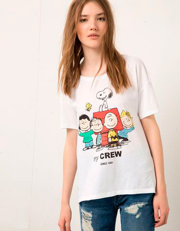 Bershka lanza una prueba de producto con Snapchat para anunciar su nueva colección Peanuts