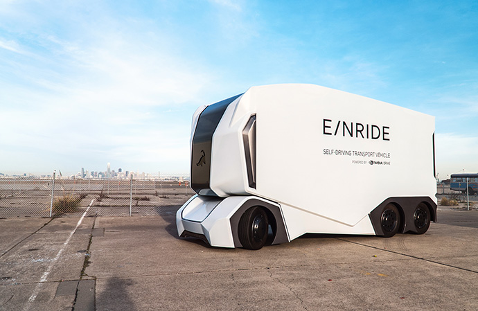 DB Schenker ha presentado T-Pod, un camión autónomo eléctrico de nivel 4