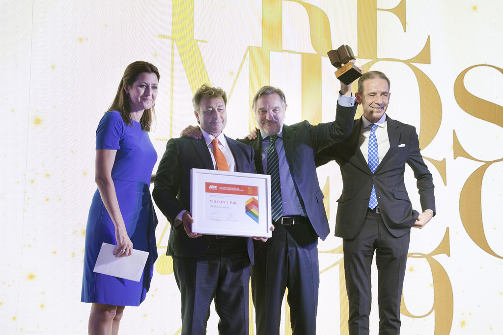 VidaNova-Parc de Sagunto, reconocido como el mejor Parque Comercial de España en los Premios AECC