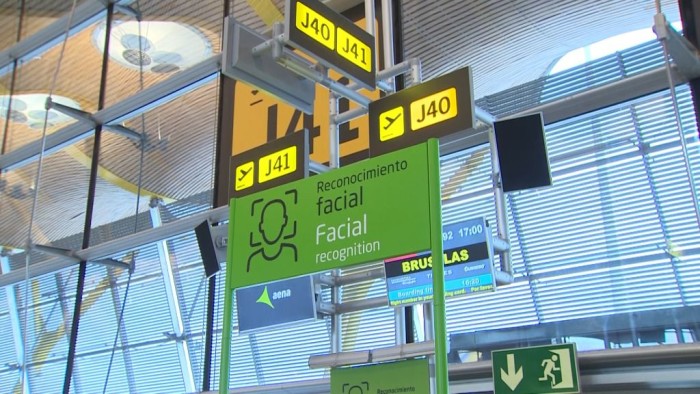 iberia reconocimiento facial