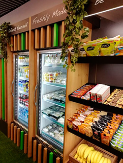 Banco Santander incorpora dos espacios Foodie's Micromarket en su sede corporativa
