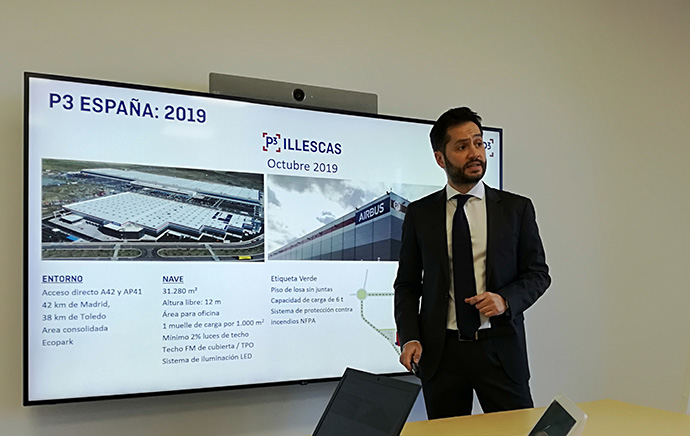 Javier Mérida, director general de P3 Logistics Parks: "El crecimiento a doble dígito del ecommerce generará un aumento de la demanda de parque logístico"