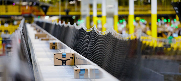 Centro logístico de Amazon en Sevilla
