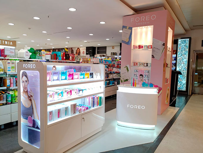 Foreo abre su primer espacio de venta en el Corte Inglés de Valladolid