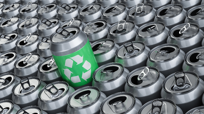 El aluminio se presenta como unas opciones más ecológicas, ya que el 95% es reciclable sin merma de sus cualidades.