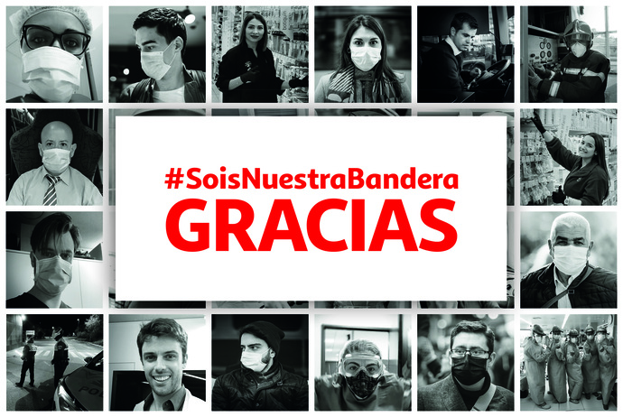 Alcampo lanza#SoisNuestraBandera en homenaje a todos los ciudadanos 