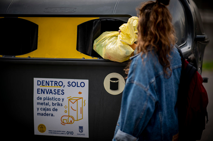 el reciclaje crece de media un 32% en España 