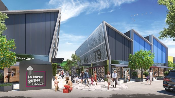 Torre Outlet Zaragoza abrirá sus puertas el próximo 22 de octubre