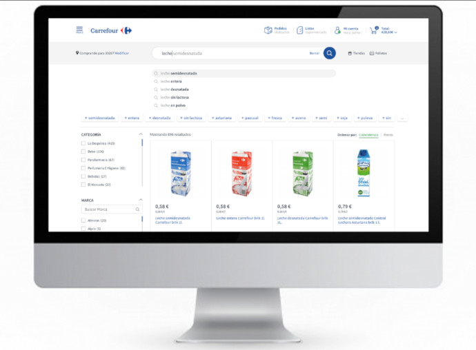 Un 46% de usuarios busca directamente un producto en el buscador de un ecommerce