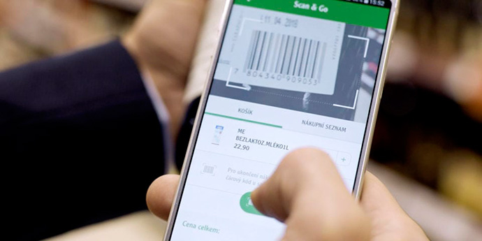 Un mayor número de comercios y supermercados están instalando sistemas 'Scan & Go'