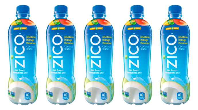 Zico, empresa de agua de coco de Coca-Cola, podría ser una de las 200 marcas que podrían ser eliminadas.