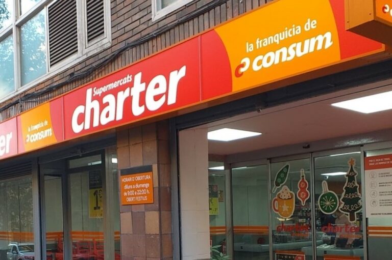 Charter crece con tres nuevos supermercados en Barcelona, Castellón y Valencia