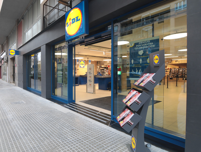 Lidl invierte 2,4M€ en su nuevo supermercado en el centro de Palma