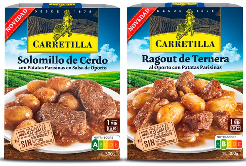 Carretilla amplía su gama de 'Platos Listos' con nuevas recetas