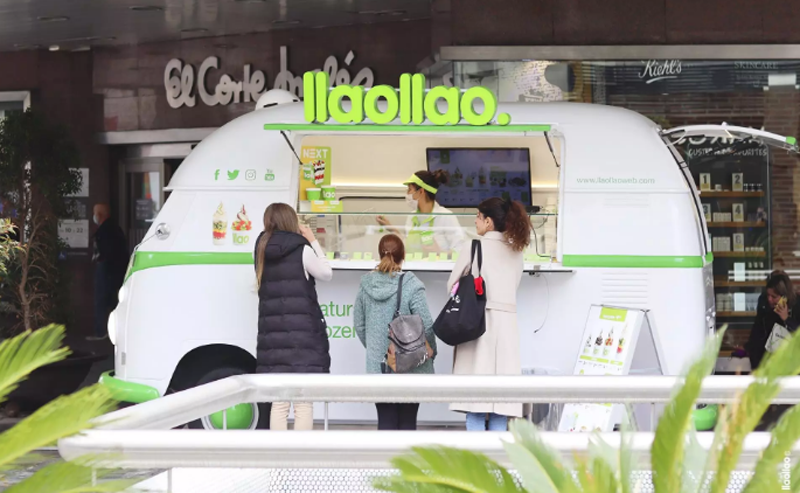 Llaollao y El Corte Inglés