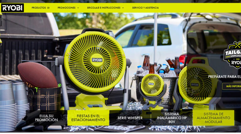 Ryobi lanza en España su ecommerce y suma 4 en Europa
