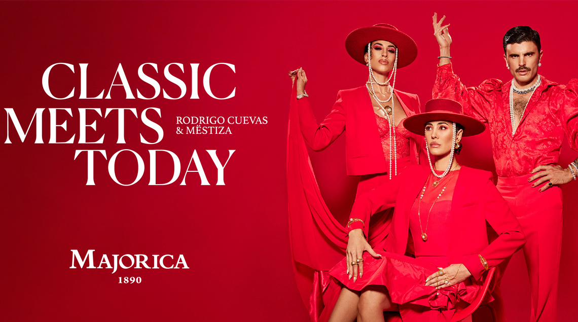 Rodrigo Cuevas y DJ’s Mëstiza, protagonistas de la nueva campaña de Majorica
