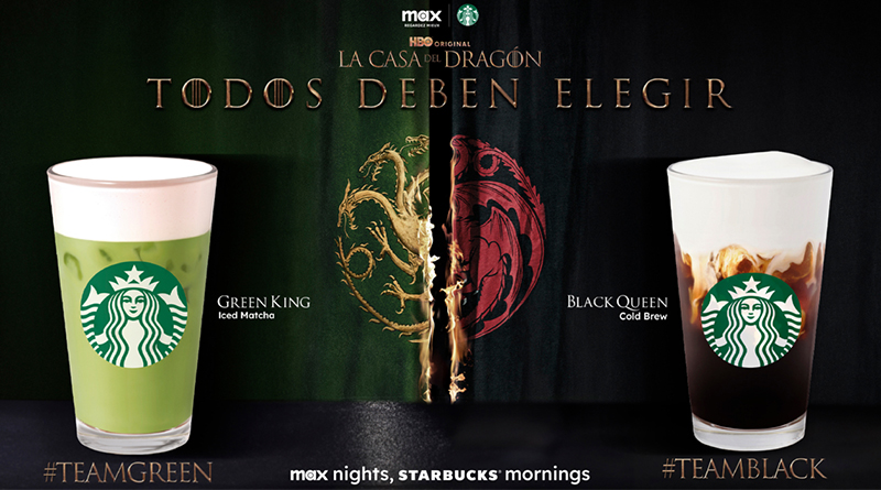 Las nuevas adquisiciones de edición limitada llegan a Starbucks para invitar a los consumidores a posicionarse de un bando Targayren u otro