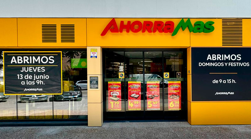 Ahorramás abre un supermercado en Alameda de Osuna (Madrid)