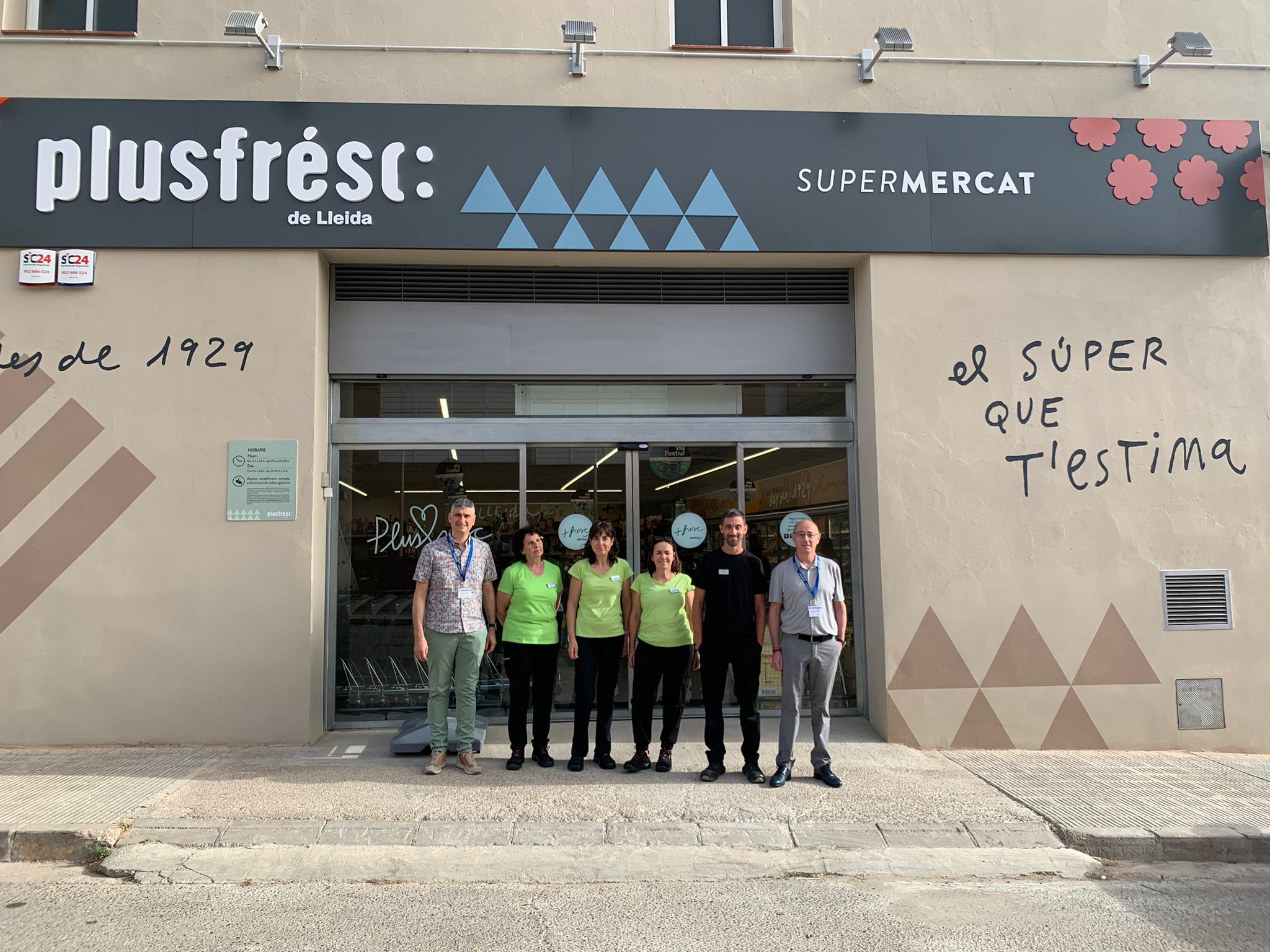 Plusfresc reabre las puertas de su supermercado de Torregrossa (Lleida)