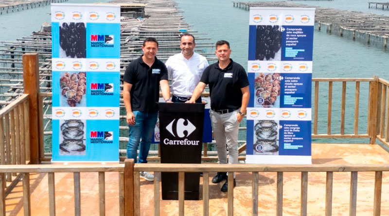 Carrefour renueva su acuerdo con Marisc Mediterrani