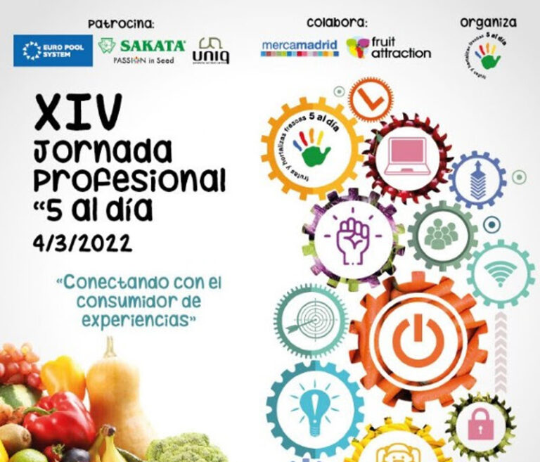 XIV Jornada Profesional de “5 al día”
