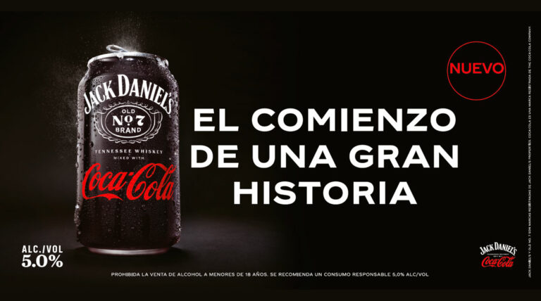 Coca-Cola y Jack’s Daniels lanzan en España su combinado listo para beber