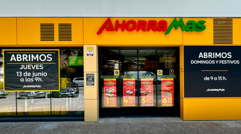 Ahorramás abre un supermercado en Alameda de Osuna (Madrid)