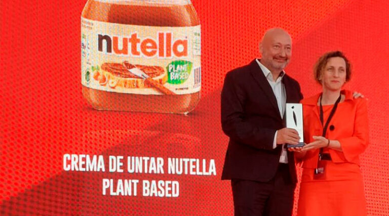 Nutella Plant-Based recibe el Premio Innovación Carrefour 2025