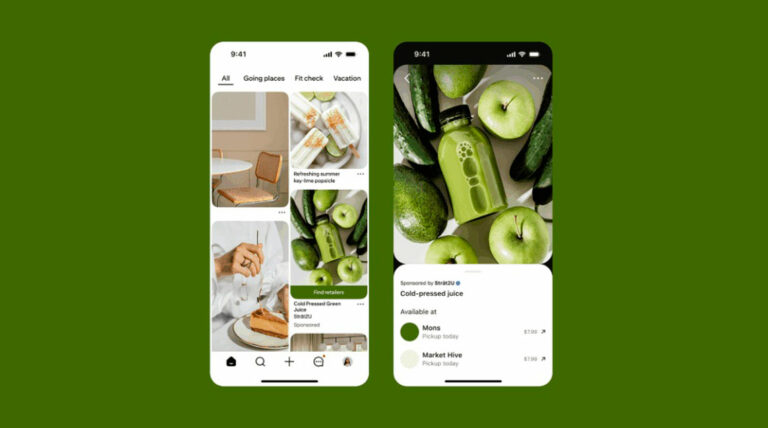 Pinterest avanza en social commerce con una nueva función