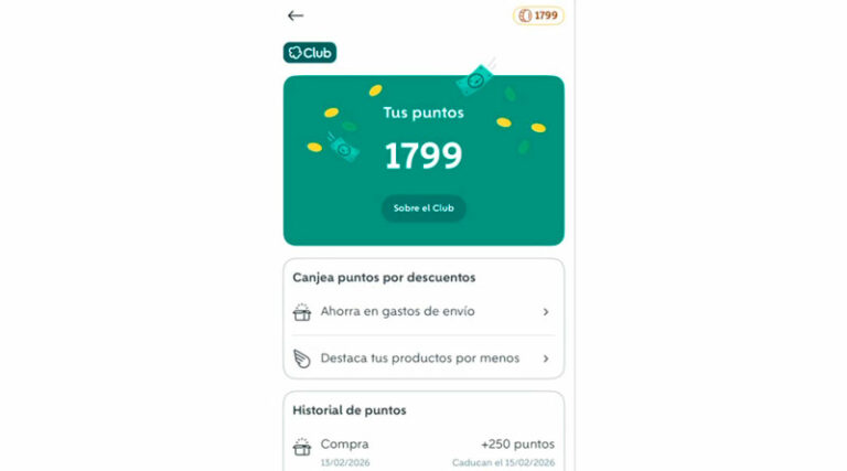 Wallapop se une a los programas de fidelización con Wallapop Club